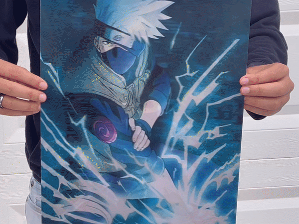 Naruto II - 3D Poster