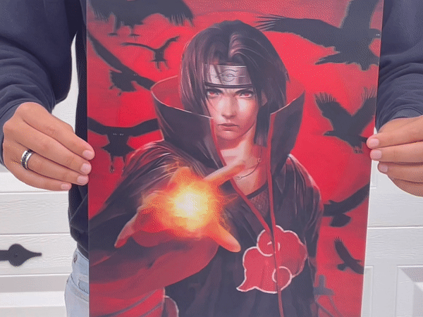 Itachi & Sasuke - 3D Poster